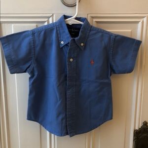 Boys Ralph Lauren short sleeve button down